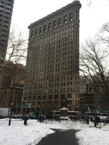 A Wintery Afternoon in New York's Flatiron District
