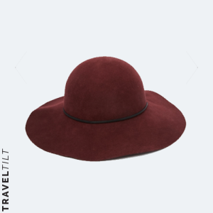 ASOS Skinny Band Felt Floppy Hat